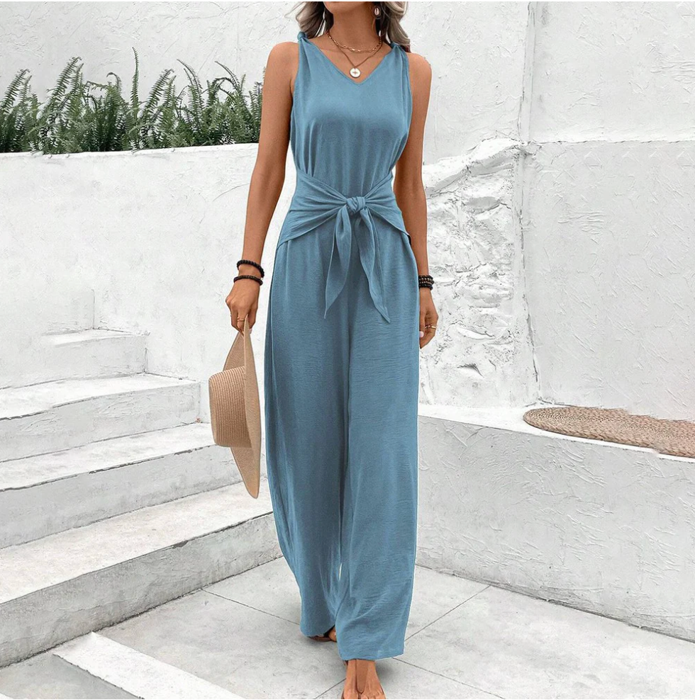 Lenna | Stylish Tie-Front Jumpsuit