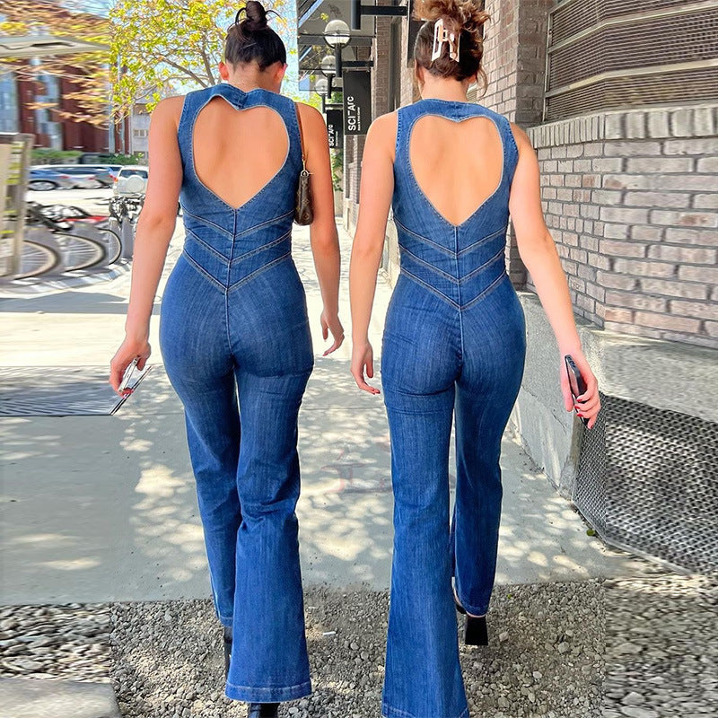 Roxy | Stijlvolle Denim Jumpsuit