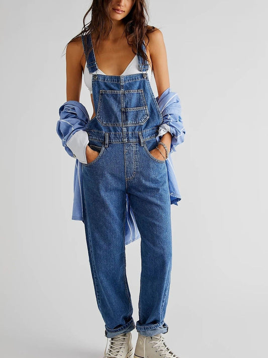 Verena | Denim Tuinbroek Dames